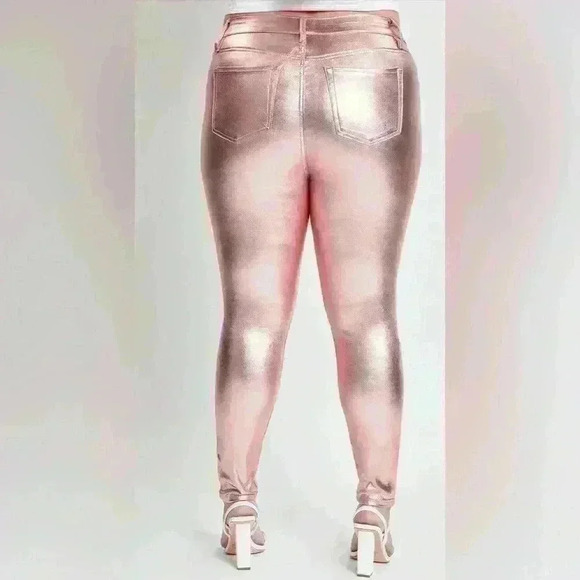 YMI Metallica Hyper-stretch Skinny Jeans - Picture 3 of 9